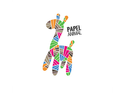 Logo Papel Animal design logo