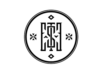 Logo Este 26 black and white design logo