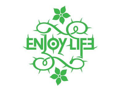 Enjoy Life brand color green logo