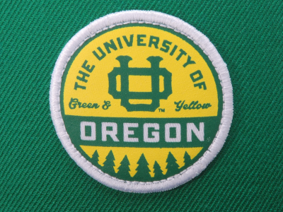 Oregon Patch ducks logo oregon patch seal tree