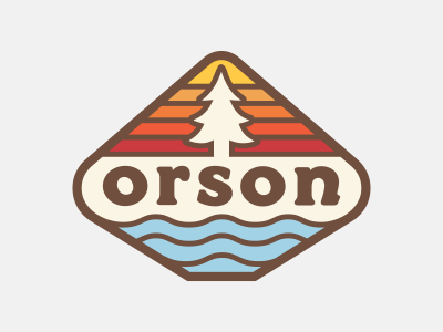 Orson Patch badge logo orson outdoor patch