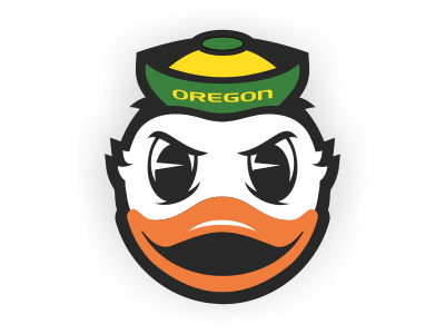 College Football Logos - Oregon Ducks by Art G, Download free STL model