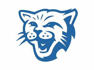 Wildcat logo mascot sports wildcat