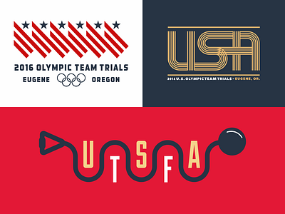 Olympic Trials 2 logo olympics sports track field