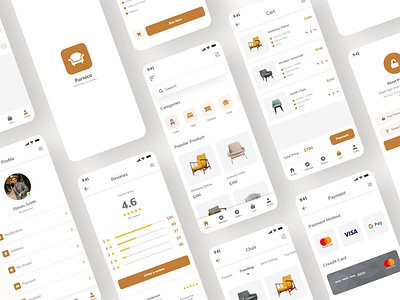 Furniture E-commerce App Ui Design 2020 android app e commerce e commerce 2020 e commerce app e commerce app 2020 e commerce app design 2020 furniture furniture app furniture e commerce ios mobile trends trends 2020 trends uiux ui uiux ux