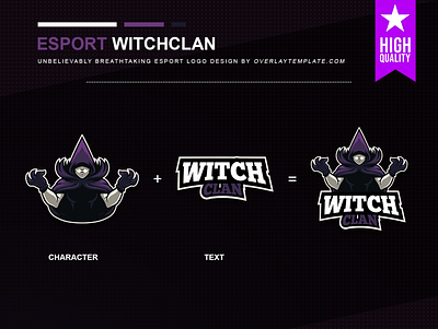 Logo WitchClan branding esport esportlogo illustration logo social media