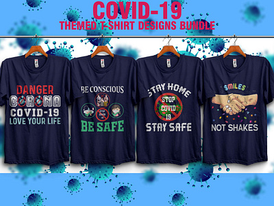 ☸😷 Covid 19 T shirt Design Bundle 😷☸