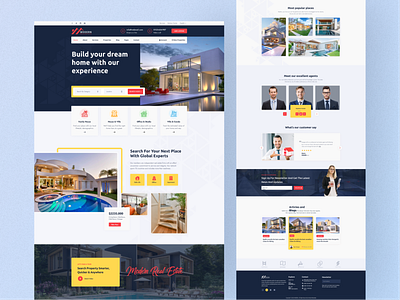 Real Estate Landing Page