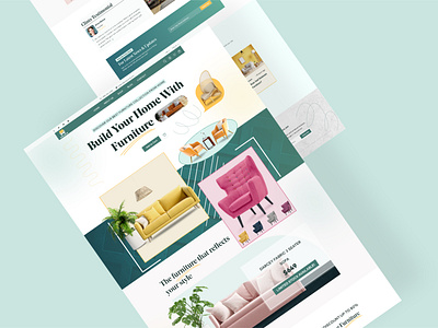 Furniture💺 Website UI Design app architecture armchair beautifulhomes decoration furniture furnituredesign homeaccessories interiordesign interiors interiorstyling landingpage luxury modern sofa style ui uiux web webdesign