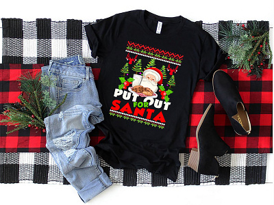 🎅Put Out For Santa🎅 christmas2019 christmasparty design happyholidays holiday illustration merrychristmas santaclaus tistheseason uglysweater