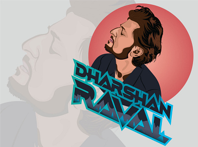 Dharshan Raval Illustration | Mascot Logo design illustration logo logodesign minimalist logo portait portrait illustration vector