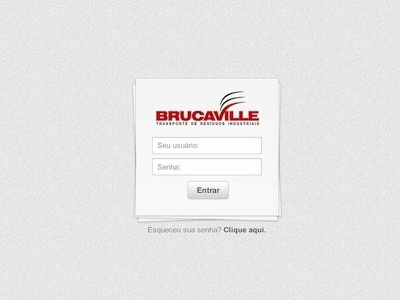 Brucaville design layout login ui