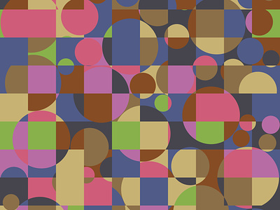 Multicolor Geometric Illusion 4 ornament