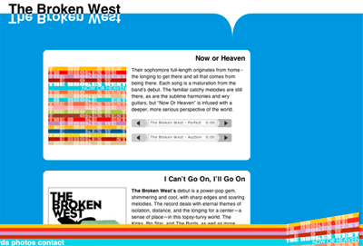 The Broken West the broken west website wordpress