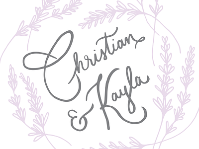Christian & Kayla Wedding Invites
