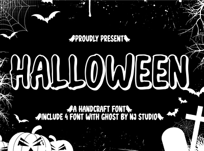 halloween branding design font icon illustration illustrator lettering logo minimal typography vector