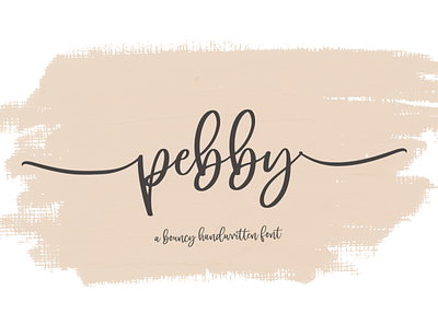 pebby animation app branding design font icon illustration illustrator lettering logo minimal typography vector website