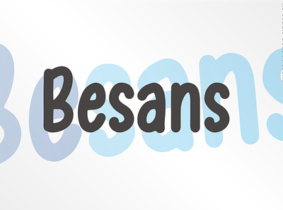 Besans 3d animation branding design font graphic design icon illustration lettering logo motion graphics typography ui vector