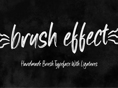 Brush effect 3d animation branding design font graphic design icon illustration lettering logo motion graphics typography ui vector