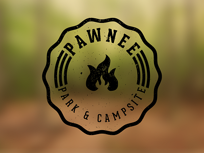 Logo design #3 branding camping design feedback fire logo park rebound type typography