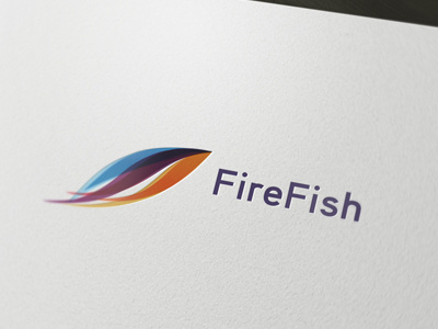 FireFish Logo color fire fish logo motion unity