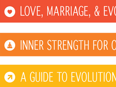 Icons color evolution icons love marriage meditation subbrand titles