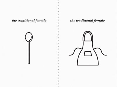 NPM: Icons apron female icons kitchen line art spoon traditional woman wooden spoon