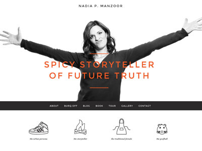 NPM: Web 01 apron fire high tops icons orange photography sneaker storytelling type typeography web