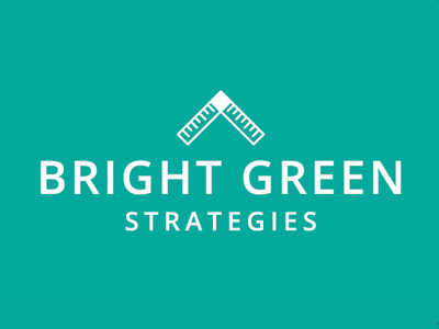 BGS Logo 01 arrow bright building development green guide leader logo ruler strategies