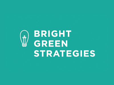 BGS Logo 02 bright building development green guide leader lightbulb logo strategies