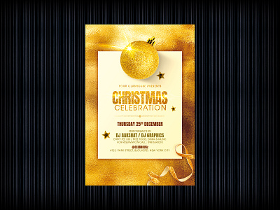 Christmas Flyer christ christmas christmas card christmas eve christmas flyer christmas party christmas tree club flyer flyer flyer design flyer template happy new year merry merry christmas merry xmas merrychristmas new year new years eve