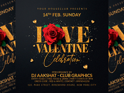 Valentine Day Flyer club flyer couple cupid flyer flyer design happy valentine day happy valentines day heart iloveyou instagram instagram post love love night valentine valentine day valentine day flyer valentines valentines day valentines day party valentinesday