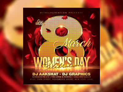 Women's Day Flyer 8march ladies night ladies night flyer march 8 woman woman day womans womans day womans day flyer women women day women day flyer womens womens day womens day flyer womens march womensday
