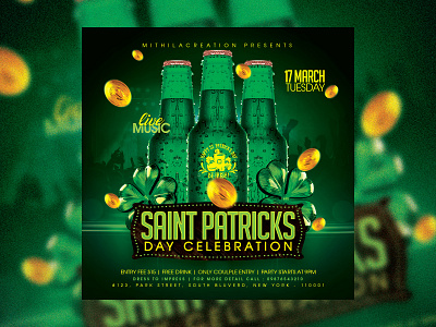 St Patrick Day Flyer