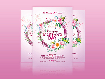 Mother's Day Flyer banner club flyer flyer design flyer template flyers happy mother day happy mothers day love mom mother mother day motherday motherhood mothers mothers day mothers day flyer mothersday spring summer