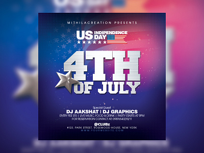 4th Of July Flyer