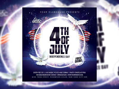 4th Of July 4th july 4th of july 4th of july flyer 4th of july party 4thjuly 4thofjuly america american american flag flyer holiday independence independence day instagram poster social summer usa usa flag weekend