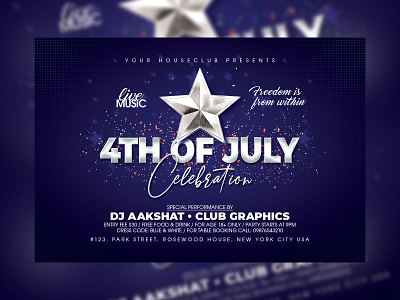 4th Of July Flyer