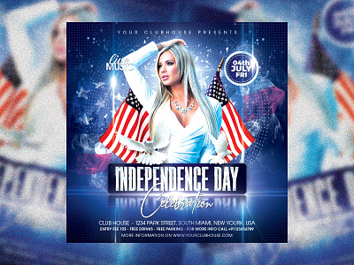 4th Of July 4th july 4th of july 4th of july banner 4th of july flyer 4th of july party 4thjuly 4thofjuly america american club flyer club house flyer flyer design flyer template graphic design holiday independence independence day summer usa