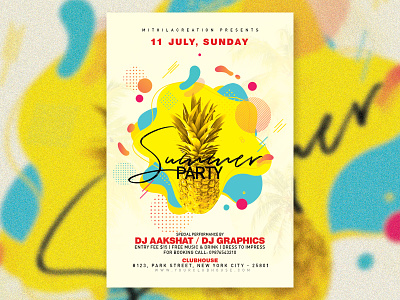 Summer Party beach beach party club club house flyer flyer design holiday pool party summer summer beach summer beach party summer flyer summer night summer party summer pool summer pool party summer season summer time summer vibes weekend