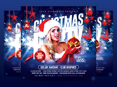 Christmas Flyer christmas christmas 2021 christmas eve christmas party christmas time event flyer happy new year holiday instagram merry christmas merry xmas new year new year party new years new years eve xmas xmas eve xmas party