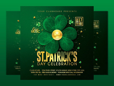 St Patrick's Day Flyer