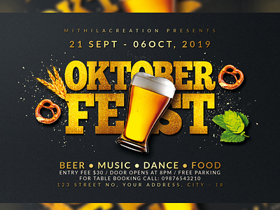 Oktoberfest Flyer