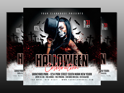 Halloween Flyer branding club club flyer flyer design flyer template graphic design halloween halloween 2022 halloween night halloween party halloween week holiday horror night instagram logo pumpkin pumpkin craving spooky spooky month spooky night