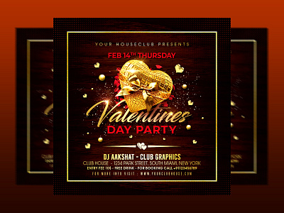 Valentine's Day Flyer