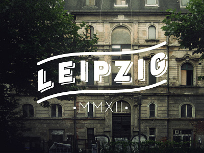 Leipzig MMXII leipzig lettering logo logotype photography retro typopgraphy vintage