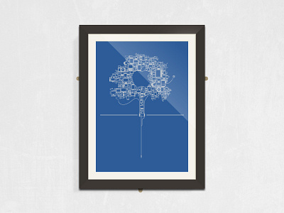 Appletree Throwback apple design illustration mac print throwback tree