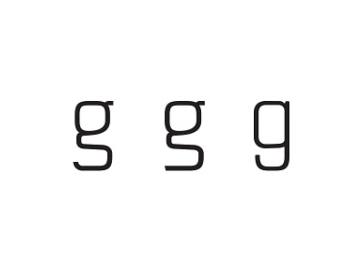 G g letter type