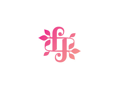 Flower Fayre again florist flower identity logo