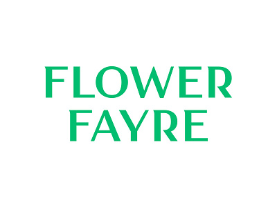 Flower Fayre Kerning